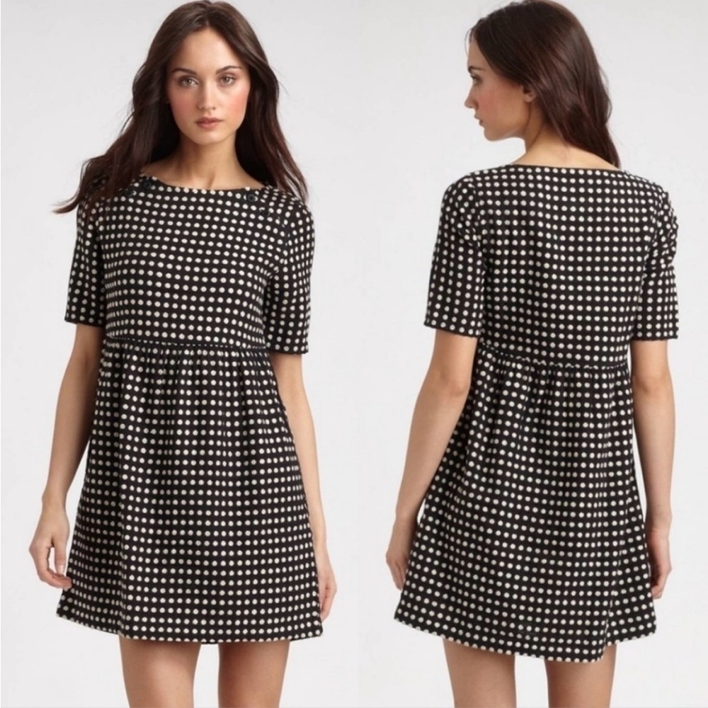 Ace & Jig S SMALL Linen Polka Dot Dress
